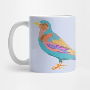 Lark Colorful Songbird Bird Mug